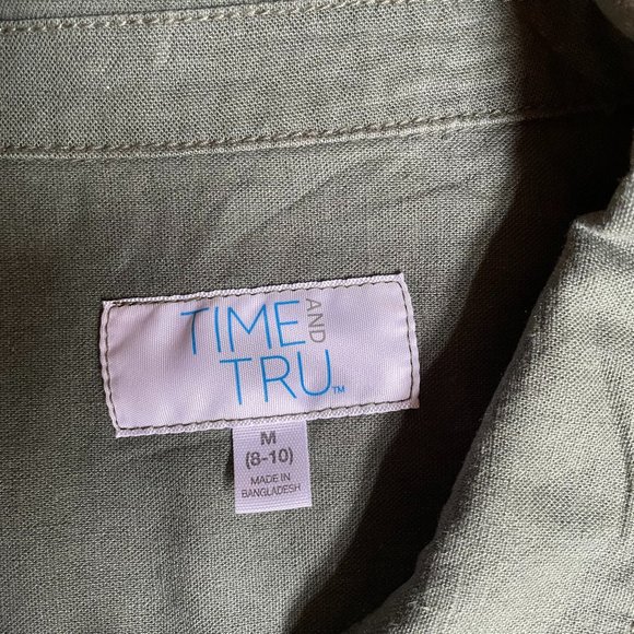 Linen Time and True Military style jacket - Picture 2 of 2